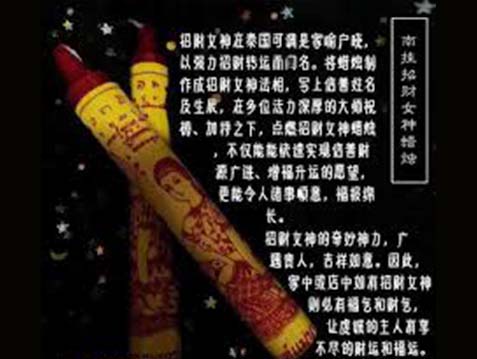 財運蠟燭